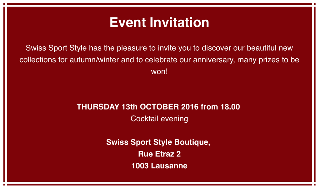 October 13th Cocktail Invitation