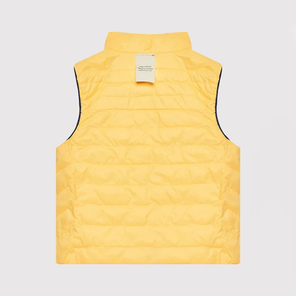 Navy Logo Reversible Vest | Boys