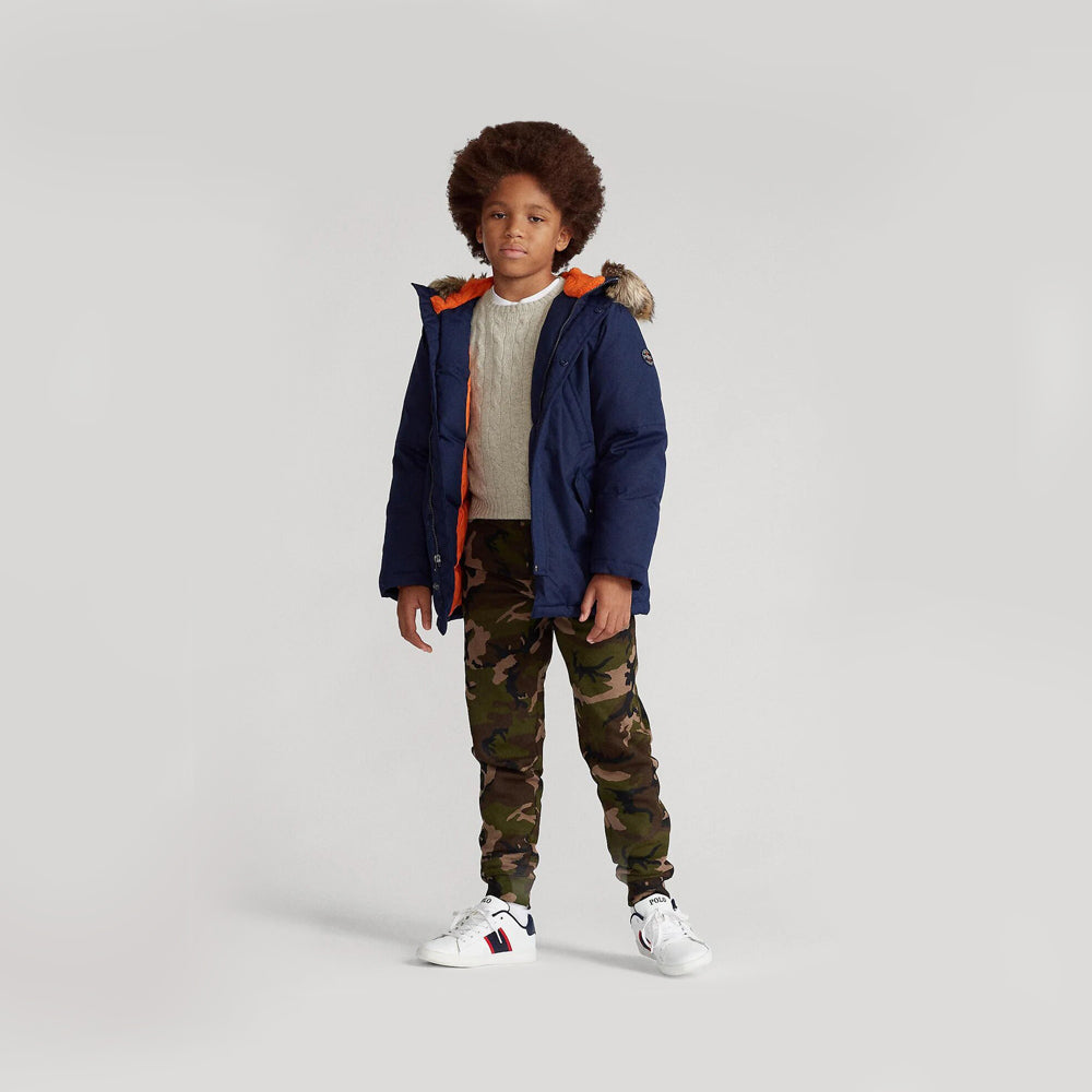 Hooded Down Parka | Boys