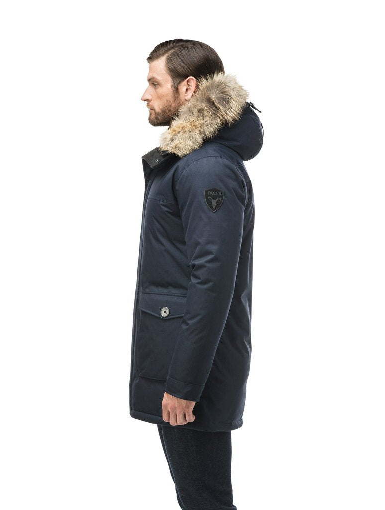 Yves Men's Parka - Navy